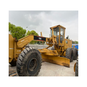 รถเกรดเดอร์ Caterpillar 16G 160h ผลิตในสหรัฐอเมริกา รุ่นปี 2023 มือสอง พร้อมเครื่องยนต์ เกียร์ ปั๊ม และสีเดิมจากโรงงาน - Product Image 1