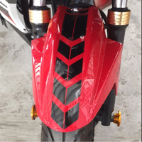 Autocollants réfléchissants pour moto, décalcomanies fléchées pour moto, voiture de sport, véhicule électrique, décoration de garde-boue