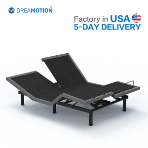Dreamotion Modern Adjustable <b>Bed</b> Base With Anti-Snore Function Wireless Remote & USB Ports <b>King</b> <b>Size</b> CP---400M Zero Gravity Prov - Product Image 1