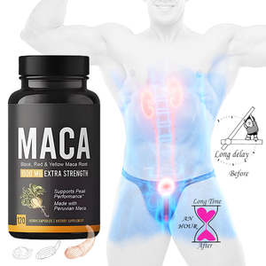 Capsules de Maca pour la complémentation alimentaire naturelle des hommes : Aide <span class=keywords><strong>les</strong></span> hommes à améliorer la fonction physique et à optimiser l'état érectile - Product Image 3