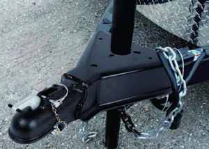 1BJY-TC-45B Pièces et accessoires de remorque Capacité 10000LBS Coupleur de remorque à cadre en A avec boule Taille 2 pouces - Product Image 2