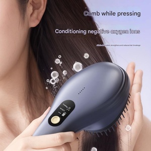 Peigne de massage électrique pour la tête à ions négatifs, instrument de massage sans fil, thérapie de la tête, lumière rouge, masseur du cuir chevelu pour les méridiens - Product Image 3