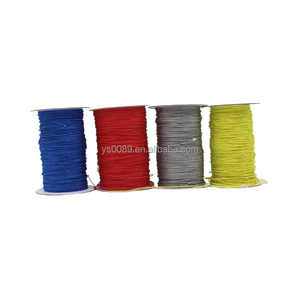 1.0mm White High Strength Reflective Braided <strong>Rope</strong> Soft UHMWPE And Polypropylene Material For Outdoor Camping Tent Guy Line - Product Image 5
