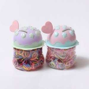 Bouteille en PET de 260 ml, colorée, de forme amusante, de qualité alimentaire, pour bonbons, haricots, biscuits, forme mignonne, distributeur de pièces, pot à poissons rouges pour enfants - Product Image 6