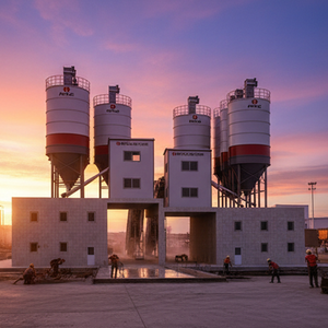 Mini Planta Mezcladora de Concreto de 50 a 150 M3/h, Autocargable de 60m3, Precio de Planta Mezcladora Autocargable - Product Image 3