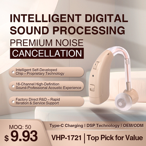 Alat Bantu Dengar Digital BTE Mini Isi Ulang dengan 16 Saluran-Pengurangan Kebisingan & Desain Ramah Lingkungan untuk Perawatan Lansia - Product Image 2