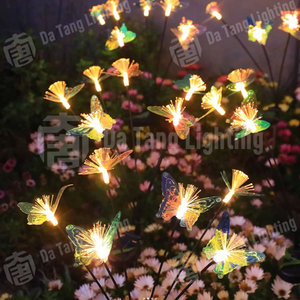 Lampes décoratives LED solaires étanches IP65 pour améliorer l'ambiance nocturne des jardins et paysages extérieurs - Product Image 5
