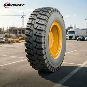 ยางตันคุณภาพสูง E4 HRDT02 สำหรับรถตักล้อยาง ขนาด 27.00R49 33.00R51 37.00R57 40.00R57 - Product Image 1