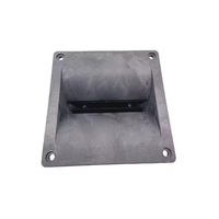 Rongxiang Haut-parleur Tweeter Haute Fréquence Professionnel Pavillon Line Array 145x144 Montage sur Panneau Plastique ABS pour Élevage d'Hirondelles