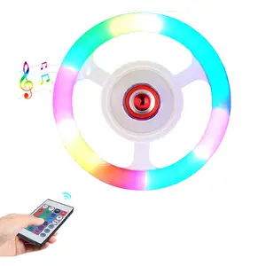 Commerciale pista da ballo magica palla volante corpo mini disco musica bluetooth lampada a led forma unica luci da palcoscenico RGB