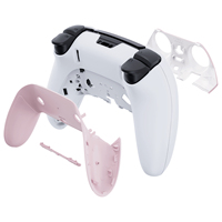 Coque de garniture avant et arrière personnalisée eXtremeRate coque de garniture décorative de remplacement pour PS5 Edge Controller Plates Cover