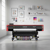 Imprimante éco-solvant grand format haute vitesse 1,8 m avec tête I3200 pour impression personnalisée de papiers peints et de caissons lumineux intérieurs