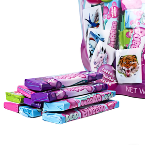 Chewing-gum aromatisé aux fruits mélangés, marque privée personnalisée, chewing-gum de haute qualité, emballé en boîte, en vrac ou en sachet - Product Image 3