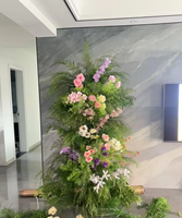 Fabrik-Großhandel: Künstliche Blumen im Wald-Stil – Asparagusfarn & Melaleuca-Grünpflanzen für Hochzeiten und Heimdekoration