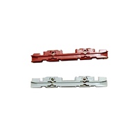 ZSTC C-BOX. . Accessoire de rail de guidage, type PC, 160 mm, 220 mm, largeur de rainure de 2 mm, rouge, 24568-363