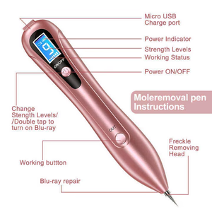 Smart Point Desktop Moles & Freckle Remover - Penna Elettrica a Ioni per Rimozione Nei e Lentiggini, per Saloni di Bellezza e Uso Domestico, Compatibile con Spine US/IT/ZA - Product Image 3
