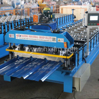 Fabricant de machines de formage à froid pour panneaux de toiture trapézoïdaux pour ligne de production de tôles métalliques GI PPGI