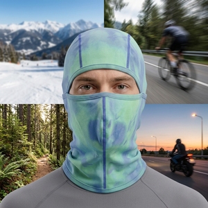 Passamontagna termocromico da <span class=keywords><strong>uomo</strong></span> OEM colorato, reattivo al calore, invernale, con logo personalizzato, per attività all'aperto - Product Image 3