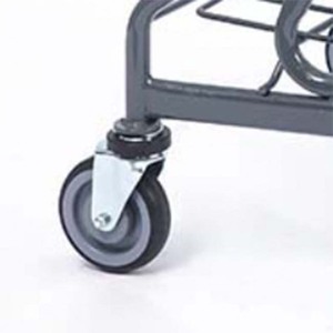 Chariot de <span class=keywords><strong>courses</strong></span> pliable Youbang YB-NC-150L de style américain, 180 <span class=keywords><strong>litres</strong></span>, galvanisé, avec roues en PU de 4 pouces, caractéristiques imperméables, vente chaude - Product Image 4