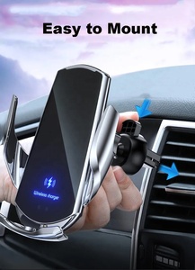 <span class=keywords><strong>Support</strong></span> de ventilation de <span class=keywords><strong>voiture</strong></span> à serrage automatique Q3 avec chargeur <span class=keywords><strong>sans</strong></span> <span class=keywords><strong>fil</strong></span> rapide 15W et <span class=keywords><strong>support</strong></span> de téléphone avec embouts de connexion magnétiques - Product Image 3