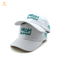 Op maat gemaakte 6-delige Oxford Dobby geborduurde logo baseballcap van waterdicht nylon