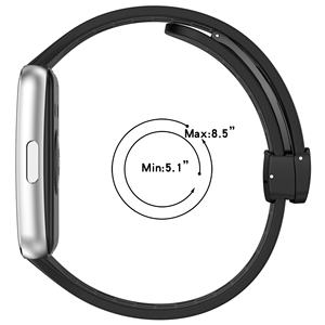 Correa de Repuesto Deportiva de Silicona Transpirable con Diseño de Bucle y Hebilla Magnética para Huawei Band 11/11Pro, Venta al Por Mayor - Product Image 5