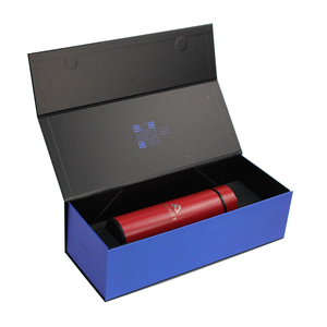 Wholesale Custom Lid Rigid Magnetic Closure Gift <b>Box</b> Packaging Large Luxury <b>Foldable</b> Black Magnetic Gift <b>Box</b> - Product Image 1