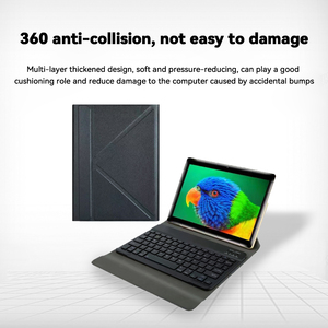 Wireless Cheap Casekeyboard 2026 Cell Phone Keyboard Protective <b>Case</b> <b>Cover</b> with Magnet <b>Cover</b> for 9-11 and 10.1-Inch <b>Tablet</b> PC - Product Image 2