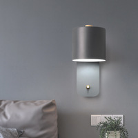 Applique murale LED à angle rotatif pour chambre à coucher étude de chevet salle à manger et salon éclairage décoratif pour mur de fond