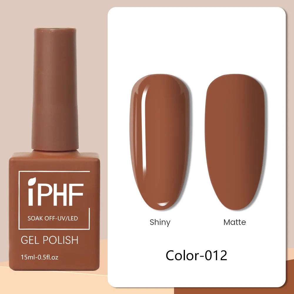 IPHF Cover Nude Nail Varnish High Quality Gel Polish Create Your Own Brand Uv Led Gel Polish Wholesale