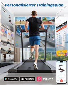 EU Foldable Incline 6% Big Capacity <b>Running</b> Surface 112*42 Quiet Home Office Use Without Heart Rate Monitor - Product Image 3