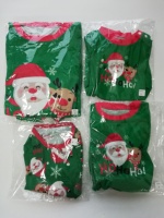 Pyjamas de Noël en gros pour la famille, pyjamas de Noël Père Noël, vêtements de nuit pour femmes, grenouillères pour bébés