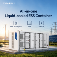 Réduire les factures d'électricité : Conteneur ESS tout-en-un refroidi par liquide LFP 314Ah 1MW 768V 2170kWh 20 pieds pour le stockage d'énergie photovoltaïque et éolienne