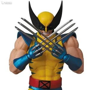 Figura de Acción MAFEX No.096 Ct Toys, Figura de <span class=keywords><strong>X</strong></span>-<span class=keywords><strong>Men</strong></span>, Estatua de PVC, Modelo de Adorno, Figuras de Anime de Deadpool - Product Image 2