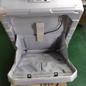 Valise rigide en aluminium à 4 roues, classique, durable, pour voyage, unisexe, avec poignée souple YN8822-1 - Product Image 3