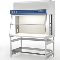 Workstation Aliran Laminar Vertikal Clean Bench Baru |   Filter HEPA ISO 5 Efisiensi 99,9% Baja Tahan Karat 304 Laboratorium Industri