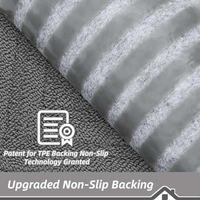 Tapis antidérapants lavables pour marches d'escalier, intérieur, réutilisables, 28 pouces x 9 pouces, en polypropylène durable, bandes de moquette pour escaliers