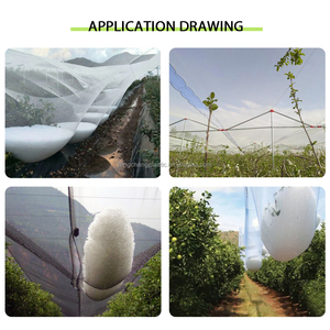 Orchard koruma Anti Frost tarım Hail <span class=keywords><strong>Net</strong></span> için yüksek mukavemetli UV stabilize örgü kapak - Product Image 6