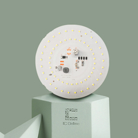 DOB DC-DC LED PCBA Board Power 5W T50 LED 5pcs Size 47.5*47.5mm SMT Electrolysis 10uf 100v T Bulb Plastic Coated Aluminum
