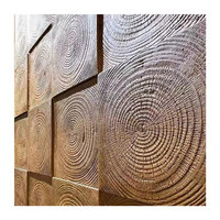 Nouveau design de longue date décoration intérieure panneau mural en fausse pierre artificielle en pu étanche pierre de plumes en pu