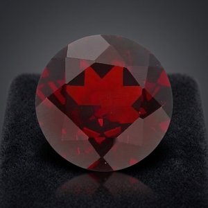พลอยเทียมทรงหลวมขนาด14มม. ได้รับการรับรองจาก Almandine/Zambian จากโรงงาน - Product Image 4