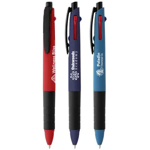 Bolígrafo multi-tinta Trio Softy, gadgets personalizados - Product Image 1