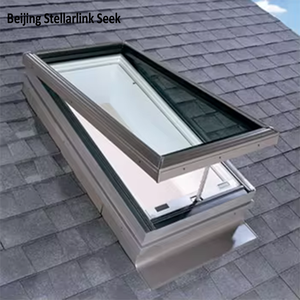 <span class=keywords><strong>Fenêtre</strong></span> <span class=keywords><strong>de</strong></span> <span class=keywords><strong>toit</strong></span> en verre en alliage d'aluminium électrique à commande automatique moderne et personnalisée pour maisons, greniers et entrepôts - Product Image 6