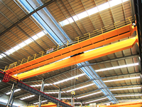 Pont roulant à double poutre de style européen Yiteng, 40 tonnes, avec palan électrique, composants essentiels du moteur, portée de 10 m, levage max. de 20 m