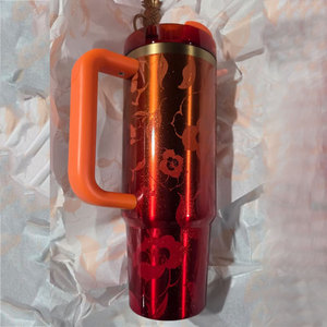 New Karol G Cup 40oz Double Layer Stainless Steel Straw Insulated Cup Portable Car Travel Vacuum Tumbler with Gift Box - Product Image 4