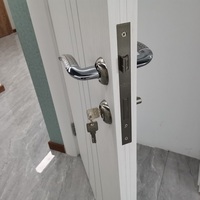 Portes et panneaux WPC insonorisés en composite bois-plastique au design simple pour appartements – Fournisseur Huangshan