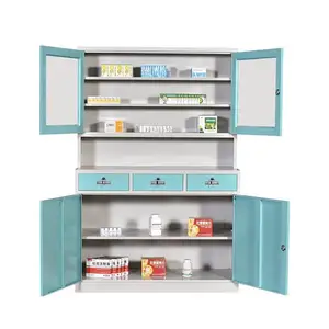 Hospital Medical Use Storage Double Doors Filing Cabinet for Sale Hospital Furniture Hospital Room Contemporary