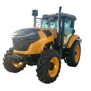 120hp 4WD agrícola multi-funcional cabine grande fazenda YTO motor trator grande para a agricultura