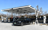Structure solaire pour carport, supports de carport personnalisés, système solaire, système de montage d'énergie solaire, panneau de carport photovoltaïque