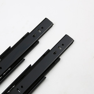 Correderas Modernas de 3 Pliegues con Extensión Completa y Cierre Suave para Cajones de Cocina, Comedor, Gimnasio, Hotel, Herrajes para Muebles - Product Image 1